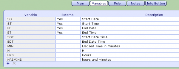MEDITECH IV Rules Dictionary Variables Tab.png